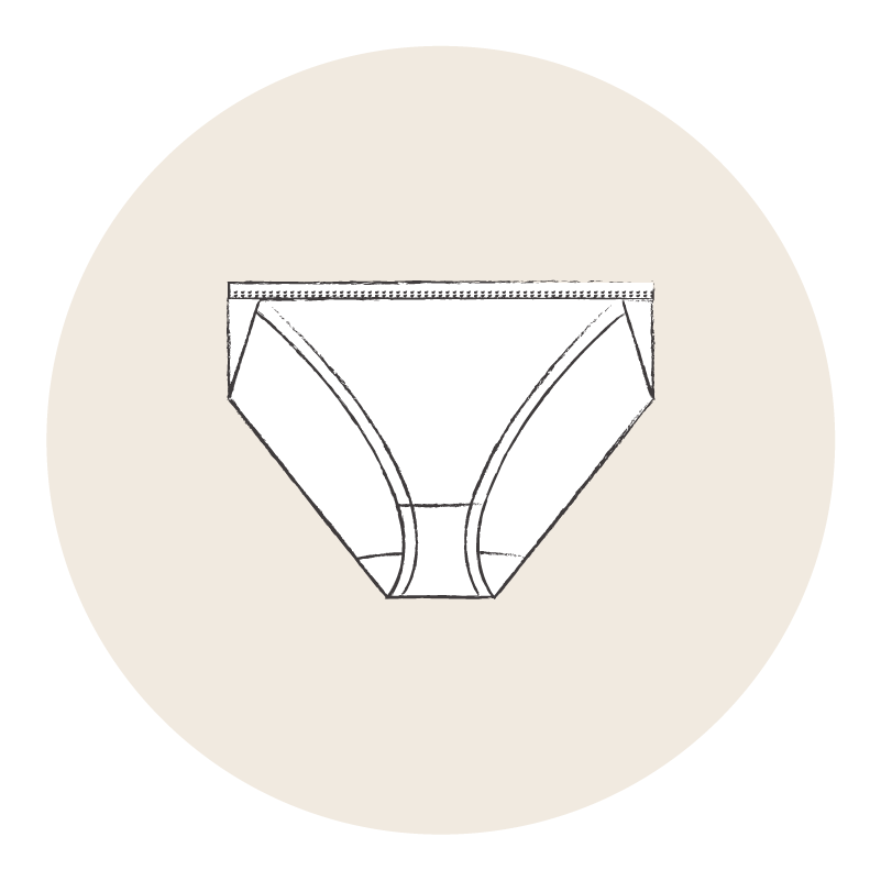 Women's Print Boy Short Underwear in Spring Bloom Stripe