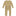 Print Coverall with 2 Way Zipper in Flax Giant Pretzel (335544)