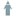 Layette Gown Converter & Single Knot Hat Set in Stormy Sea (305438)
