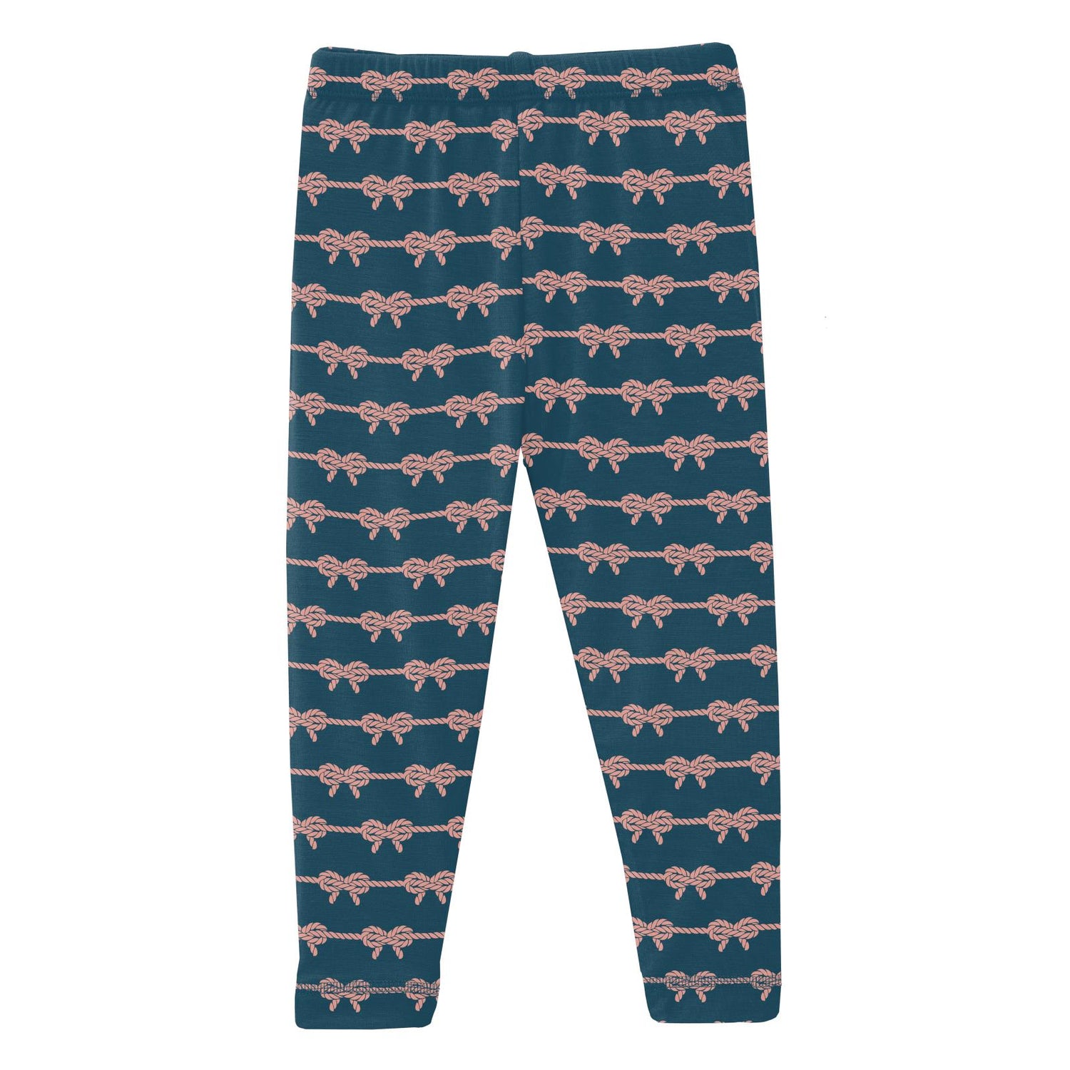 Print Leggings in Peacock Boat Rope Bows (305360)