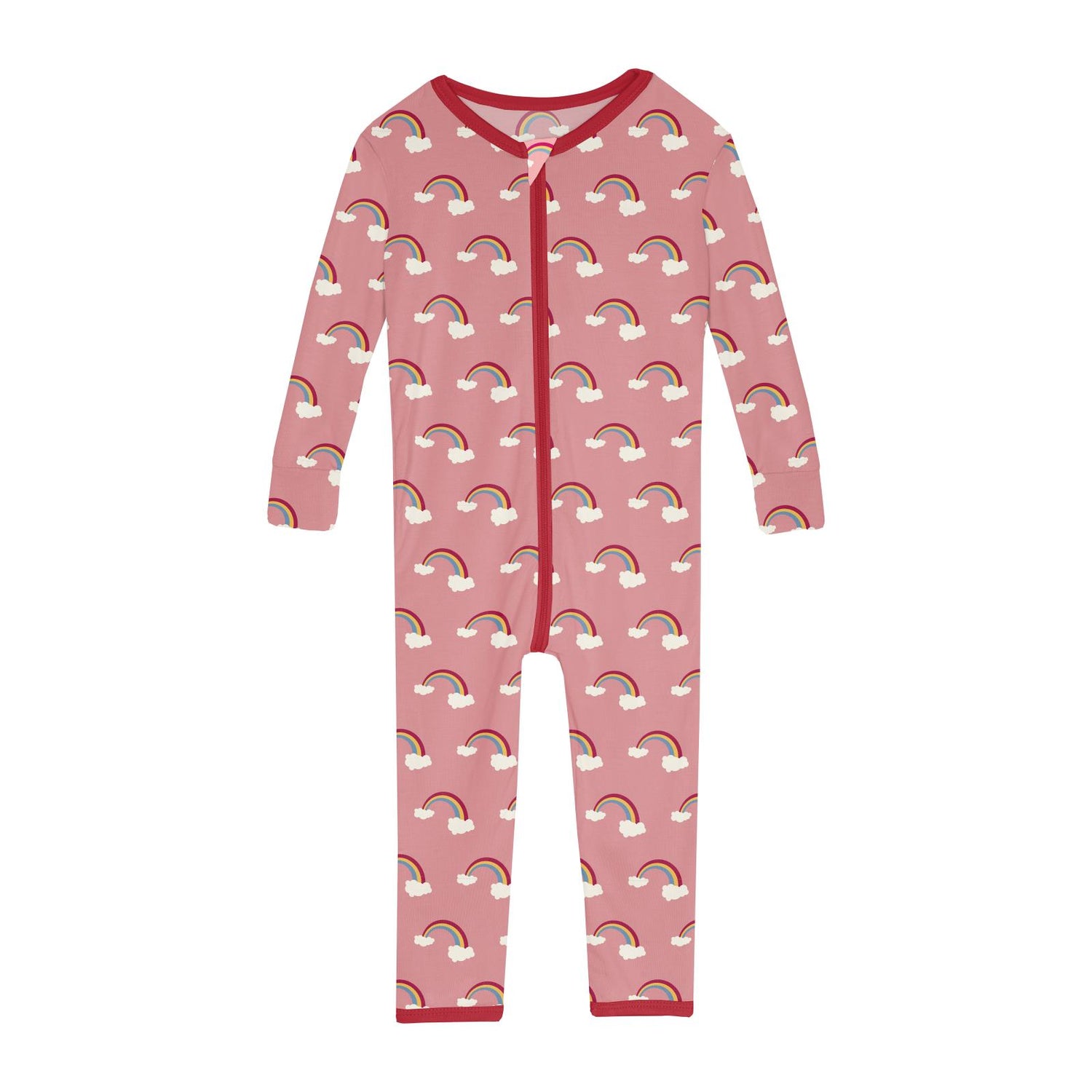 Print Convertible Sleeper with Zipper in Strawberry Rainbows (283639)