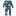 Print Coverall with 2 Way Zipper in Peacock Yeti (297732)