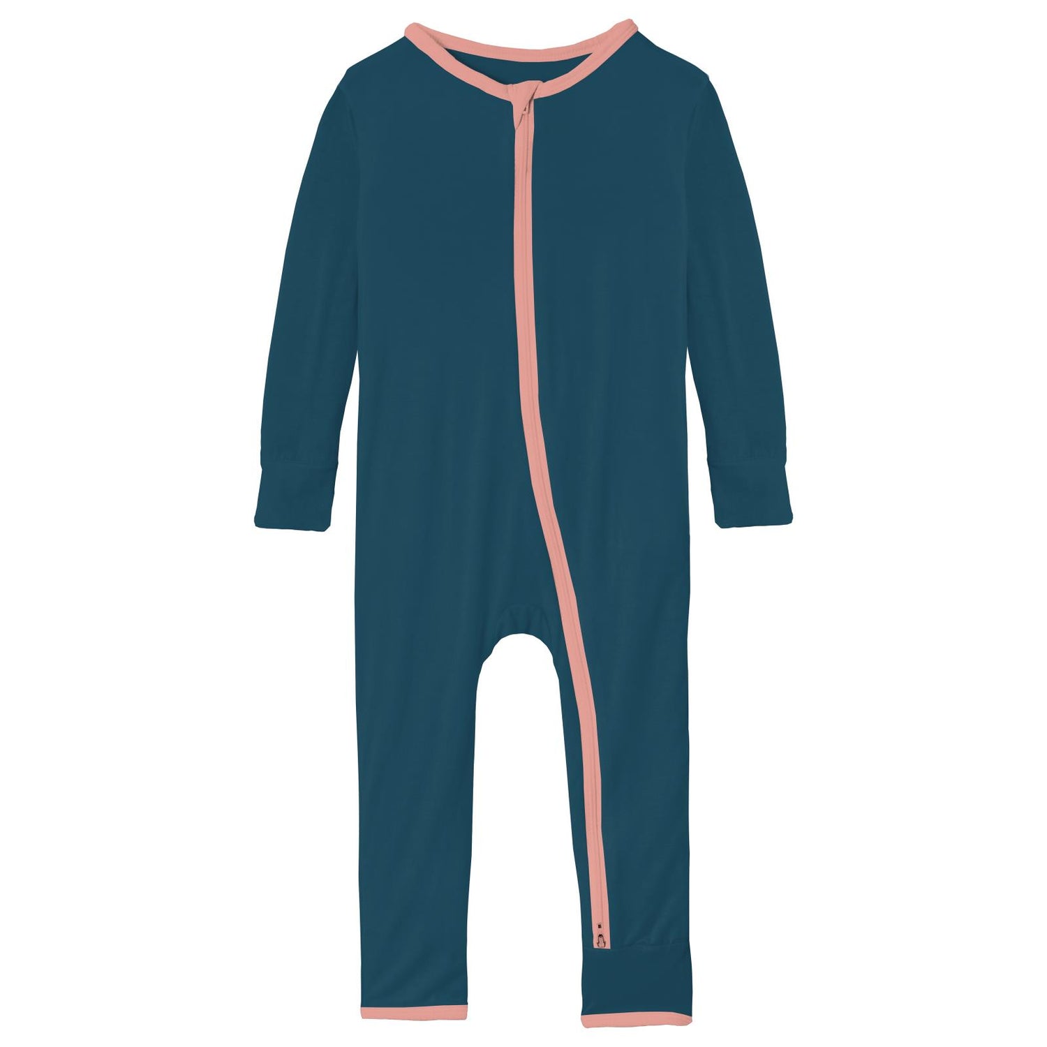 Applique Coverall with 2 Way Zipper in Peacock Mermaid (307660)