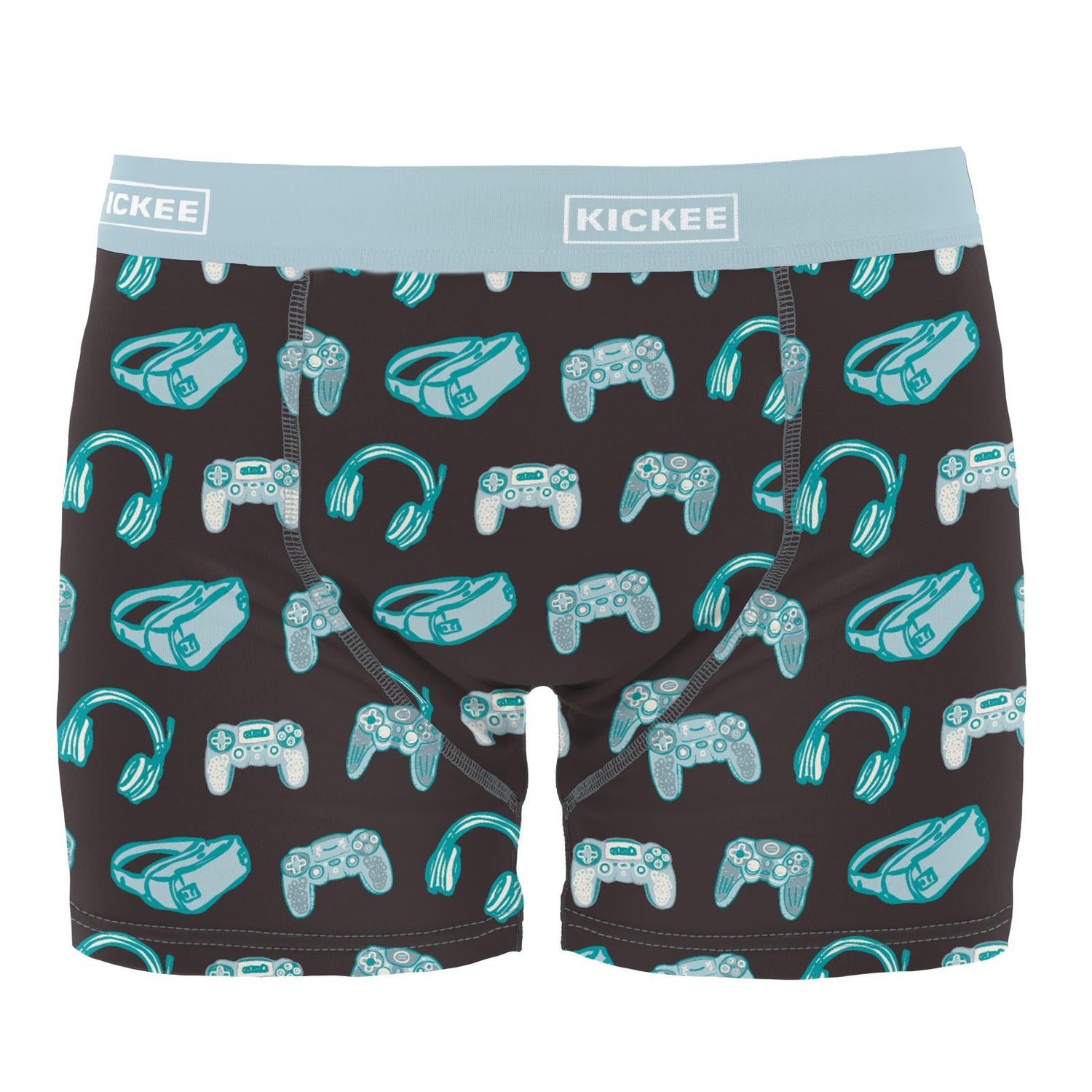 Men's Print Boxer Brief in Midnight Gamer (352241)