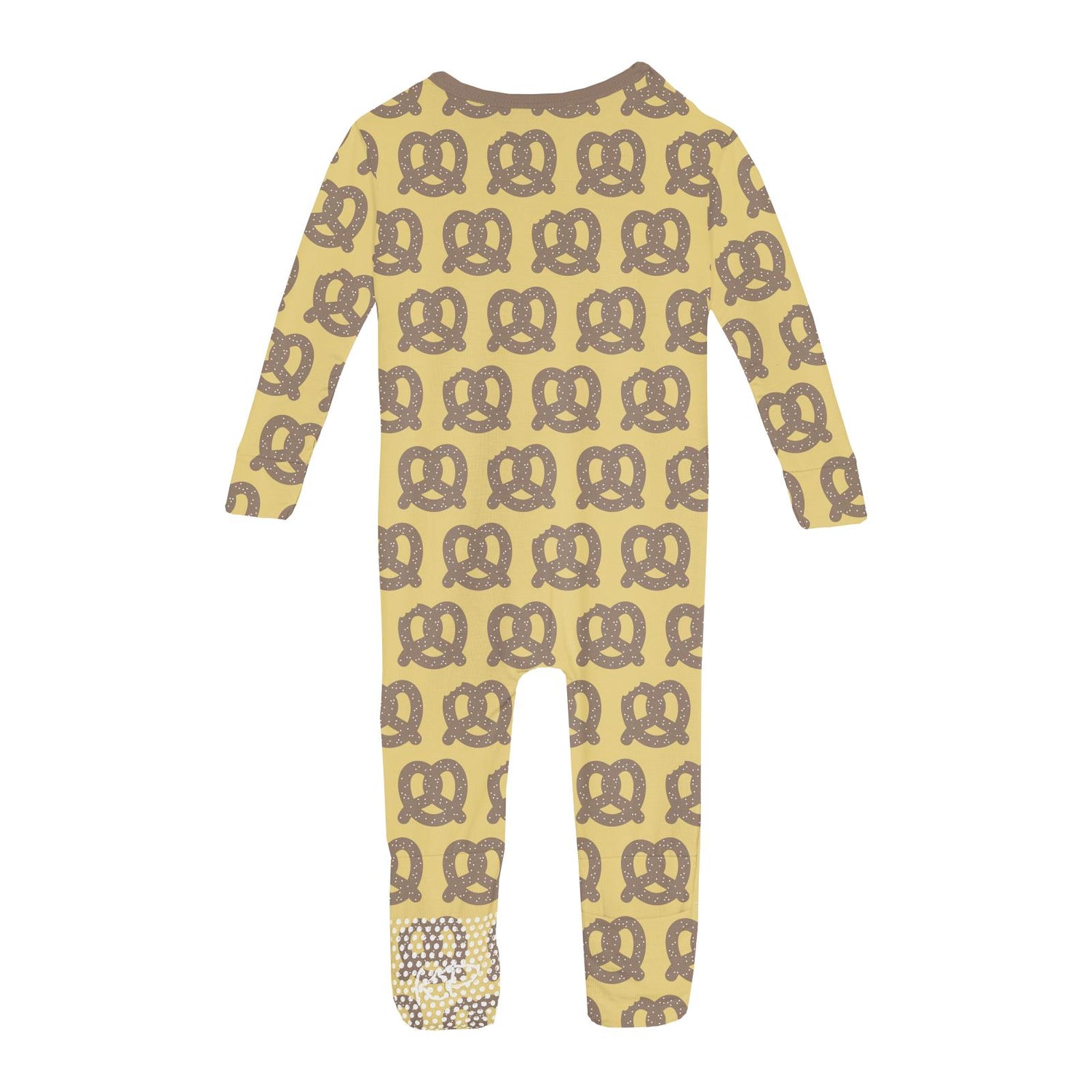 Print Convertible Coverall in Flax Giant Pretzel (364367)