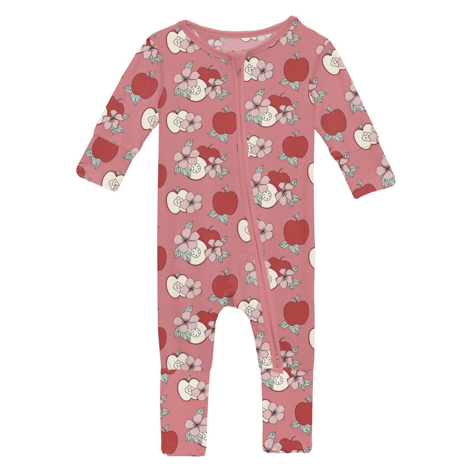 Print Convertible Coverall in Desert Rose Apple Picking (364373)