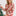 Women's Print Long Sleeve Collared Pajama Set in Baby Rose Holiday Floral (346866)
