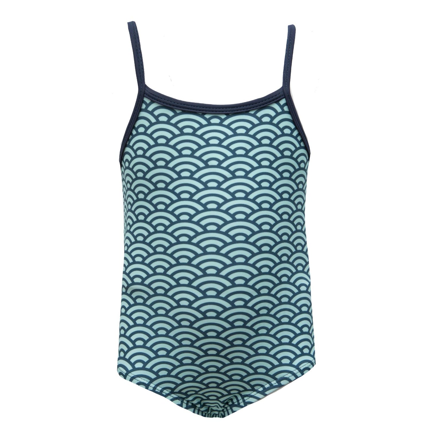 Print One-Piece Bathing Suit in Summer Sky Waves (243357)