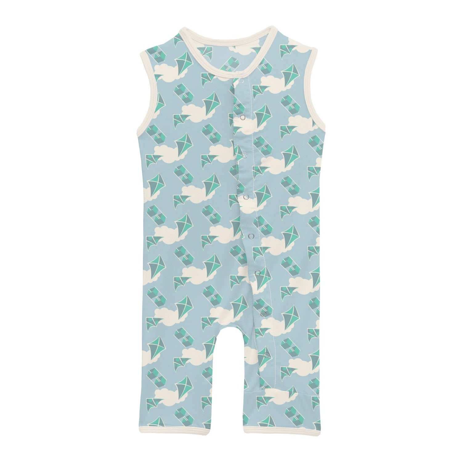 Print Tank Romper in Windy Day Kites (259289)