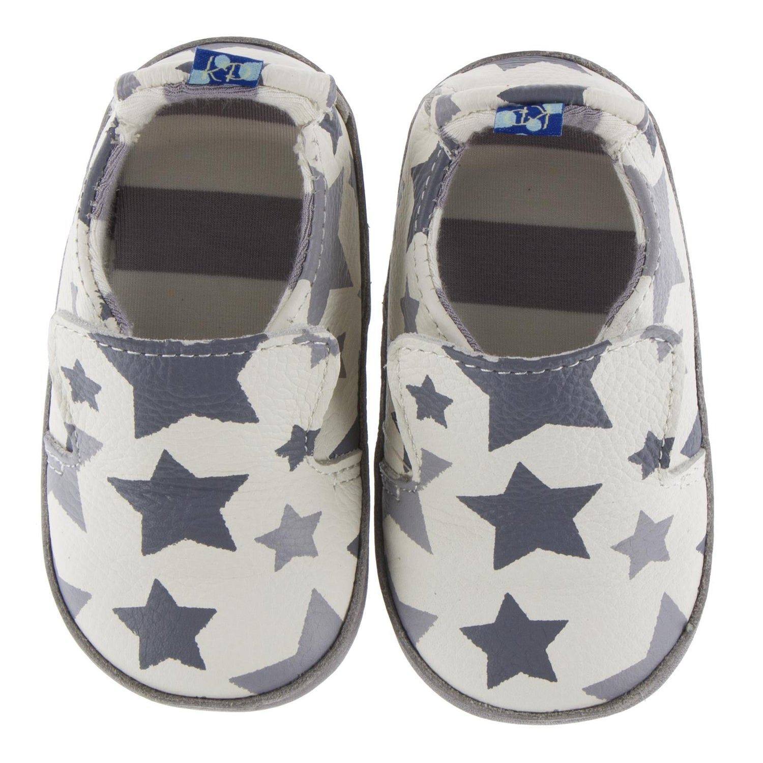 Rubber Grip Sole Shoes in Feather/Rain Stars (312731)