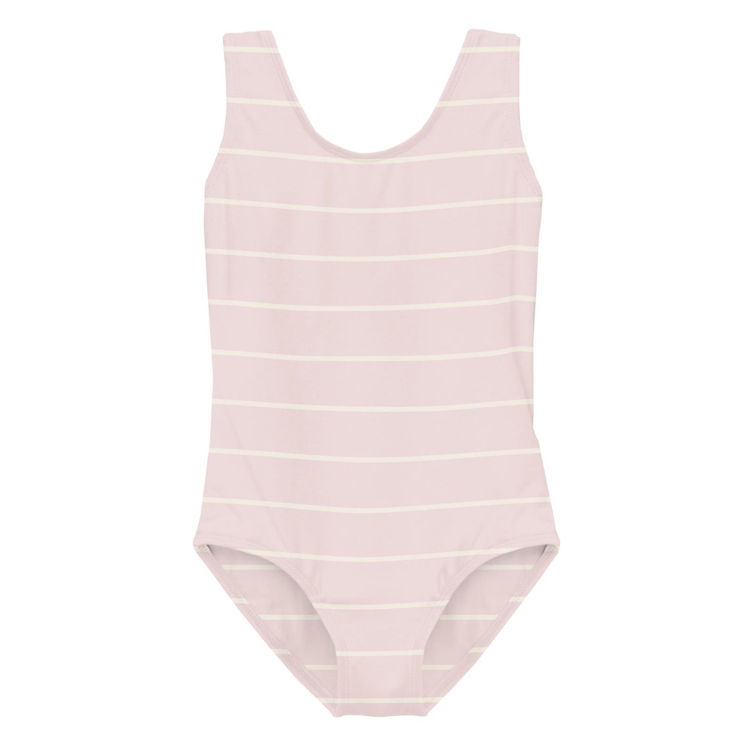 Print Lightweight Tank Leotard in Macaroon Road Trip Stripe (228718)