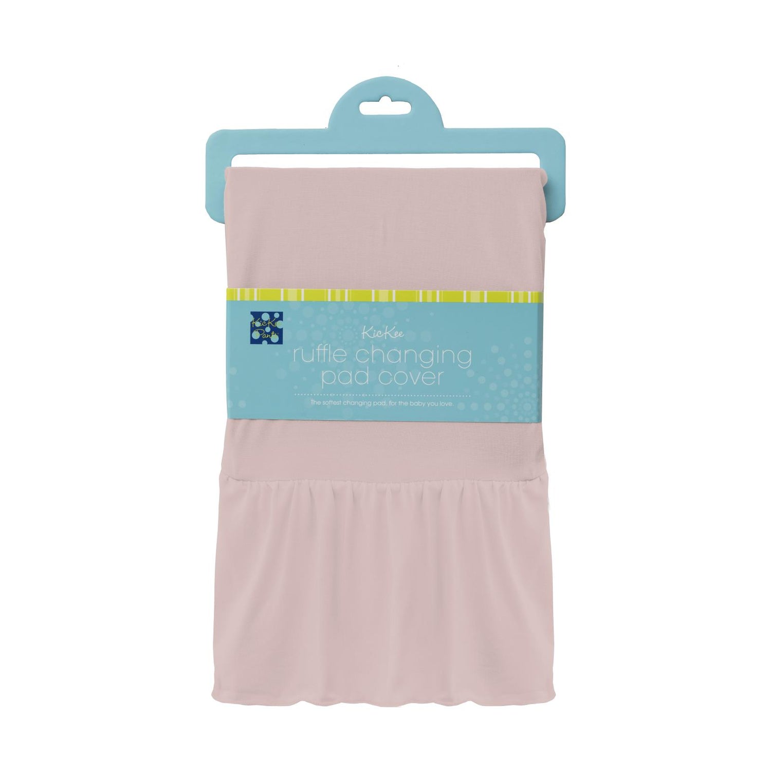 Ruffle Changing Pad Cover in Baby Rose (262557)