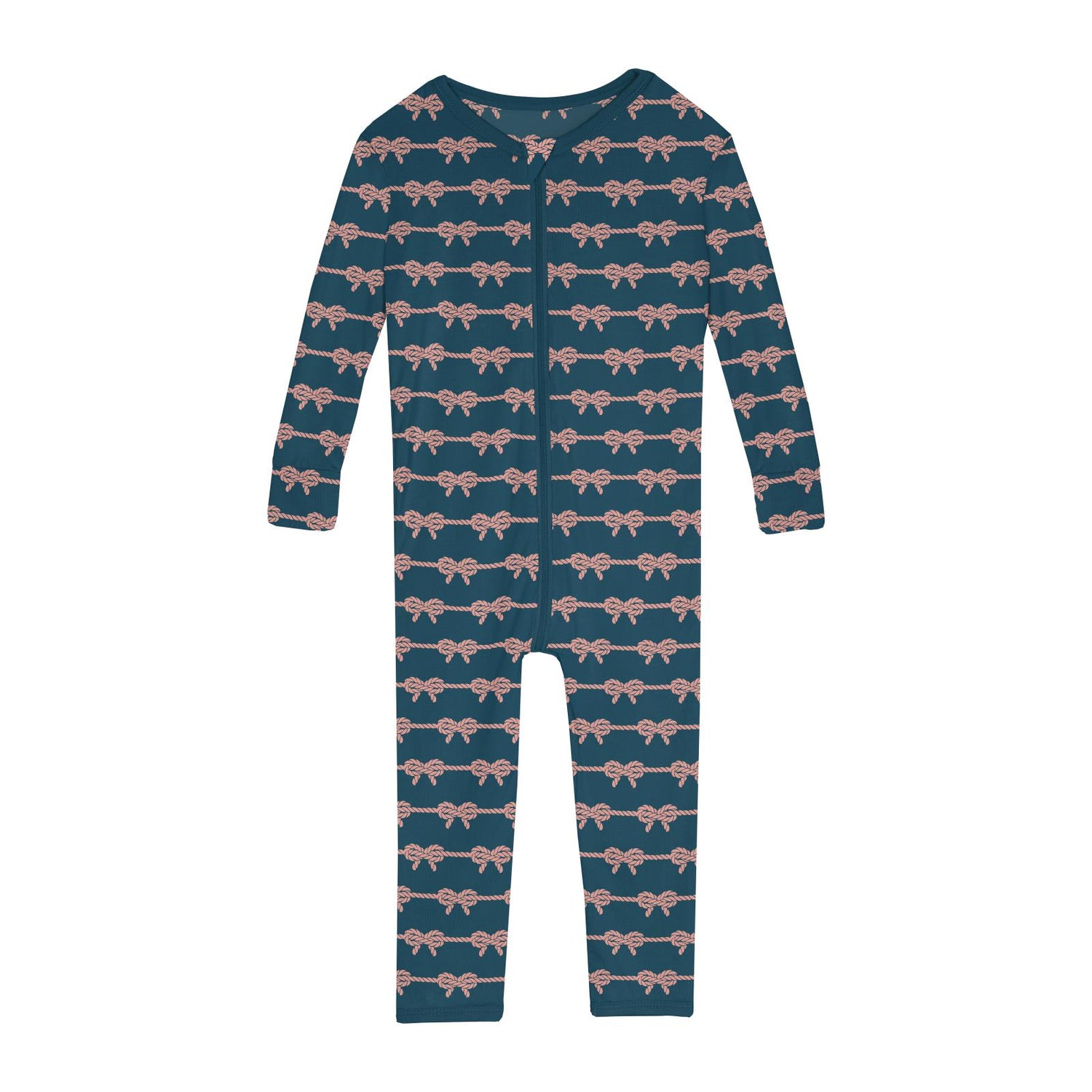 Print Convertible Sleeper with Zipper in Peacock Boat Rope Bows (306499)