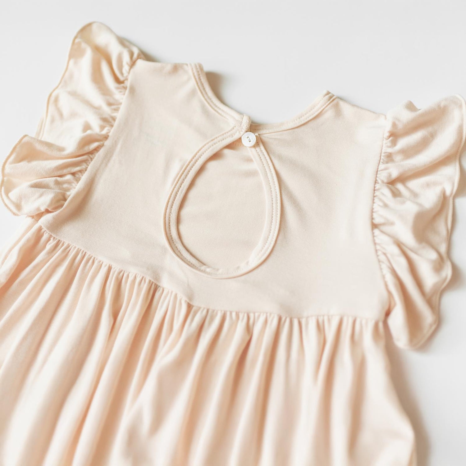 Print Short Sleeve Lola Swing Dress in Ice Cream Stripe (364839)