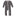 Print Coverall with Zipper in Rain Shooting Stars (226438)