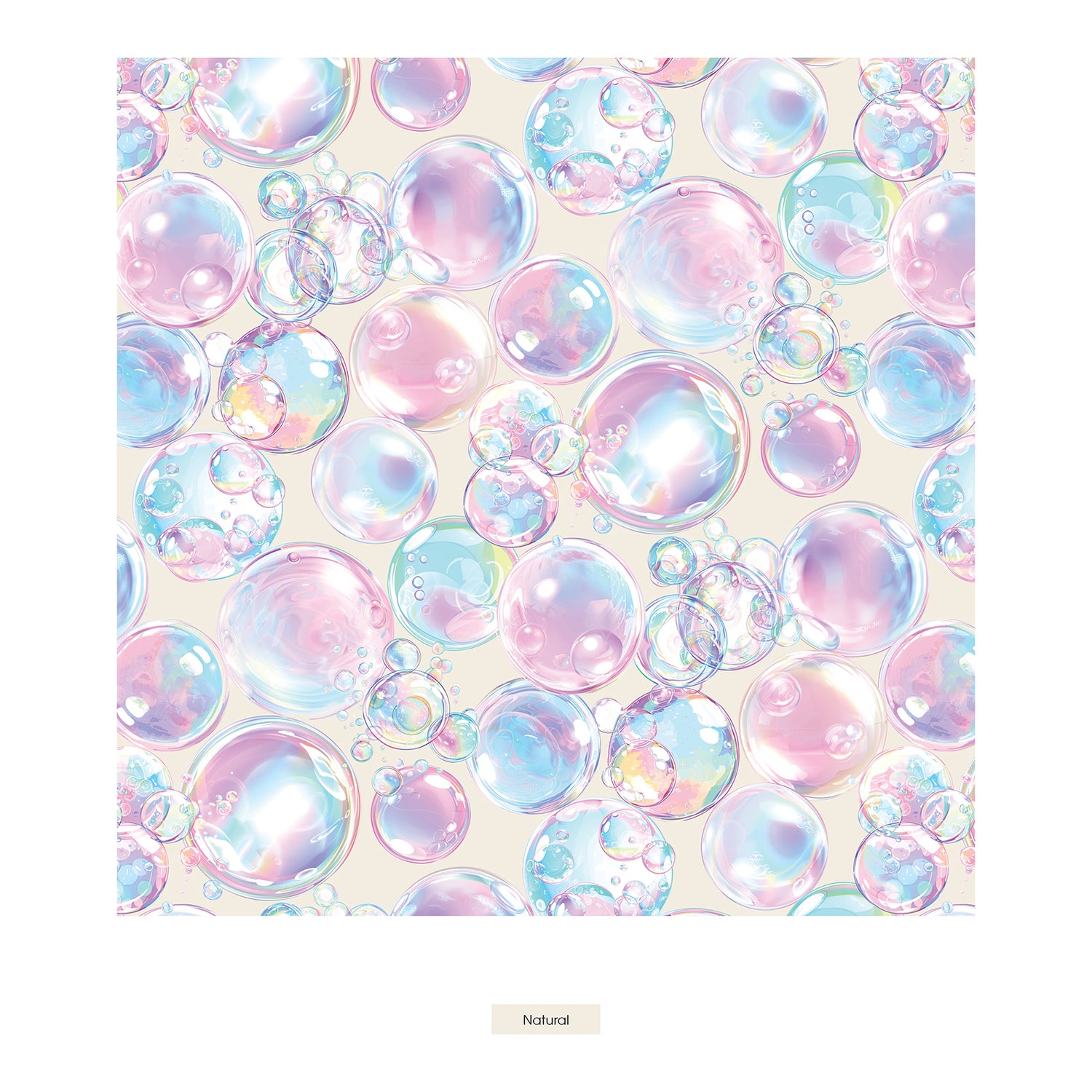 Men's Print Boxer Brief in Natural Bubbles (355284)