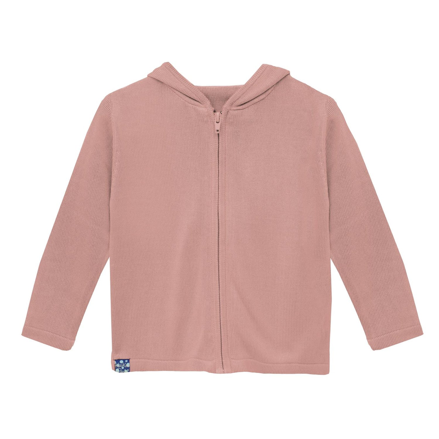 Knitted Hoodie in Blush (213632)