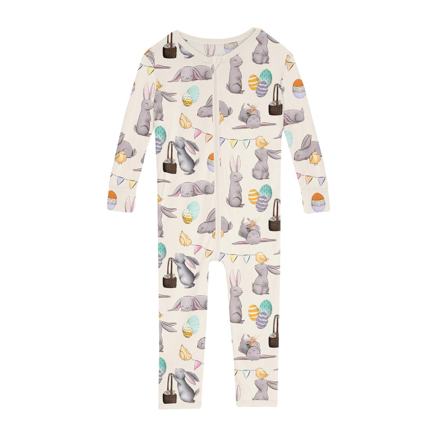 Print Convertible Sleeper with Zipper in Natural Egg Hunt (335161)