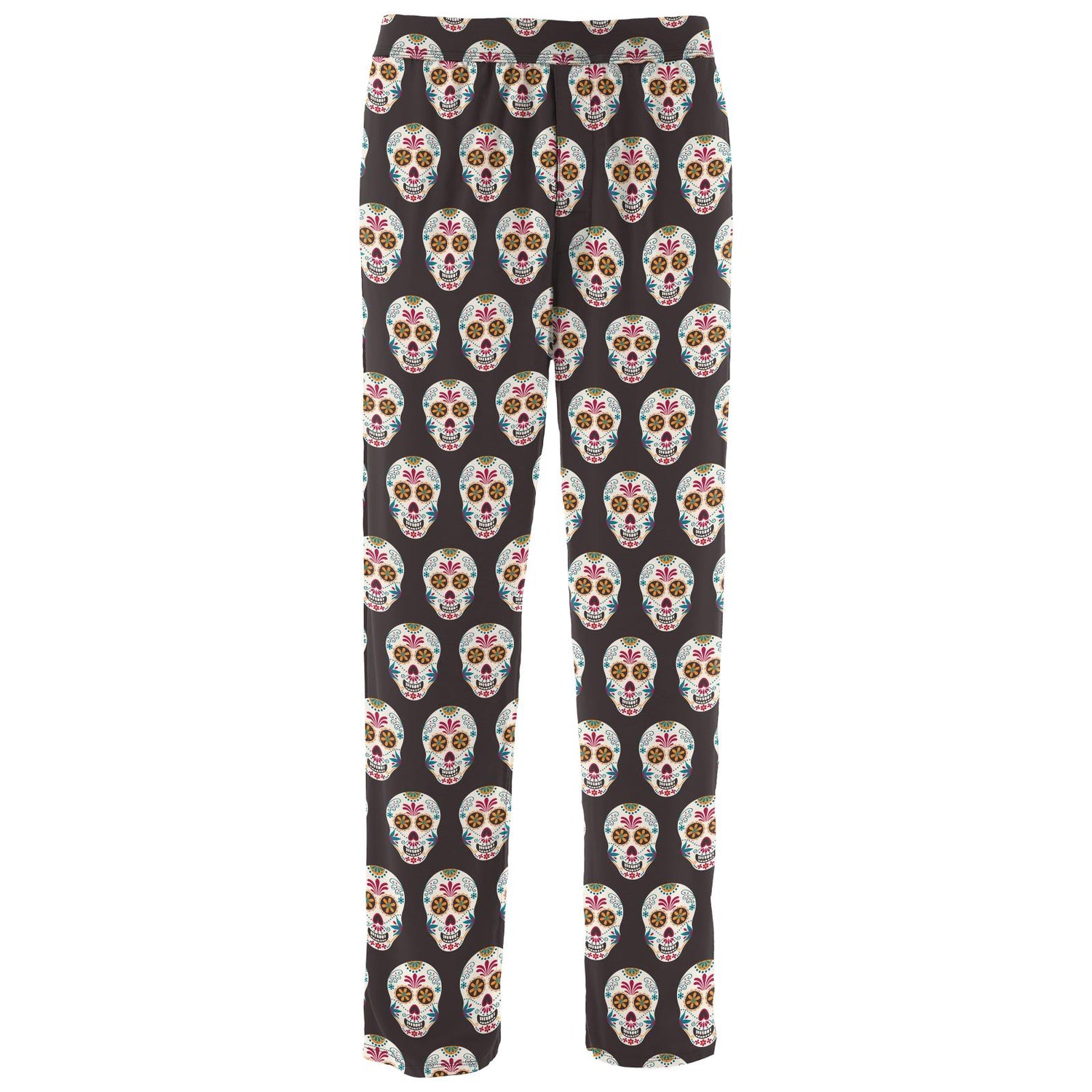 Men's Print Pajama Pants in Midnight Dia de los Muertos