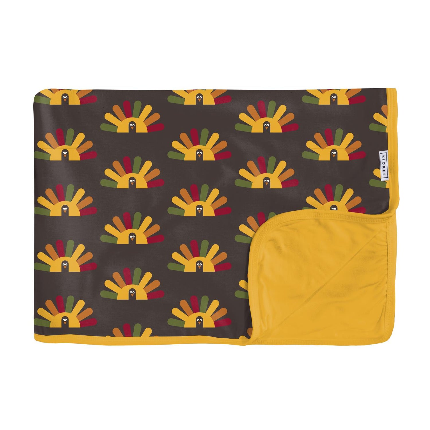 Print Toddler Blanket in Bark Turkey (211617)