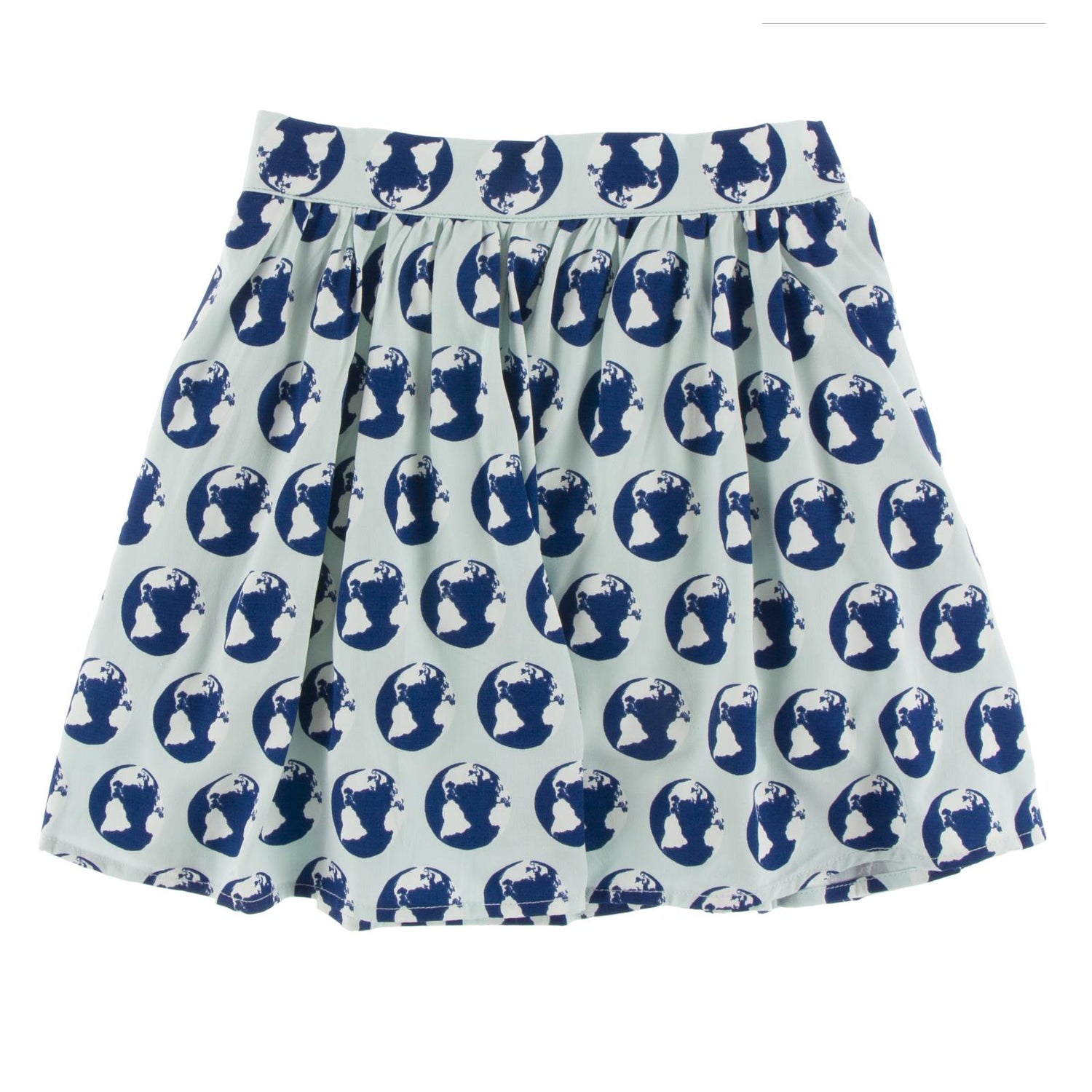 Print Woven Skirt in Spring Sky Environmental Protection (291181)
