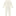 Layette Ruffle Coverall with 2 Way Zipper in Natural (350698)
