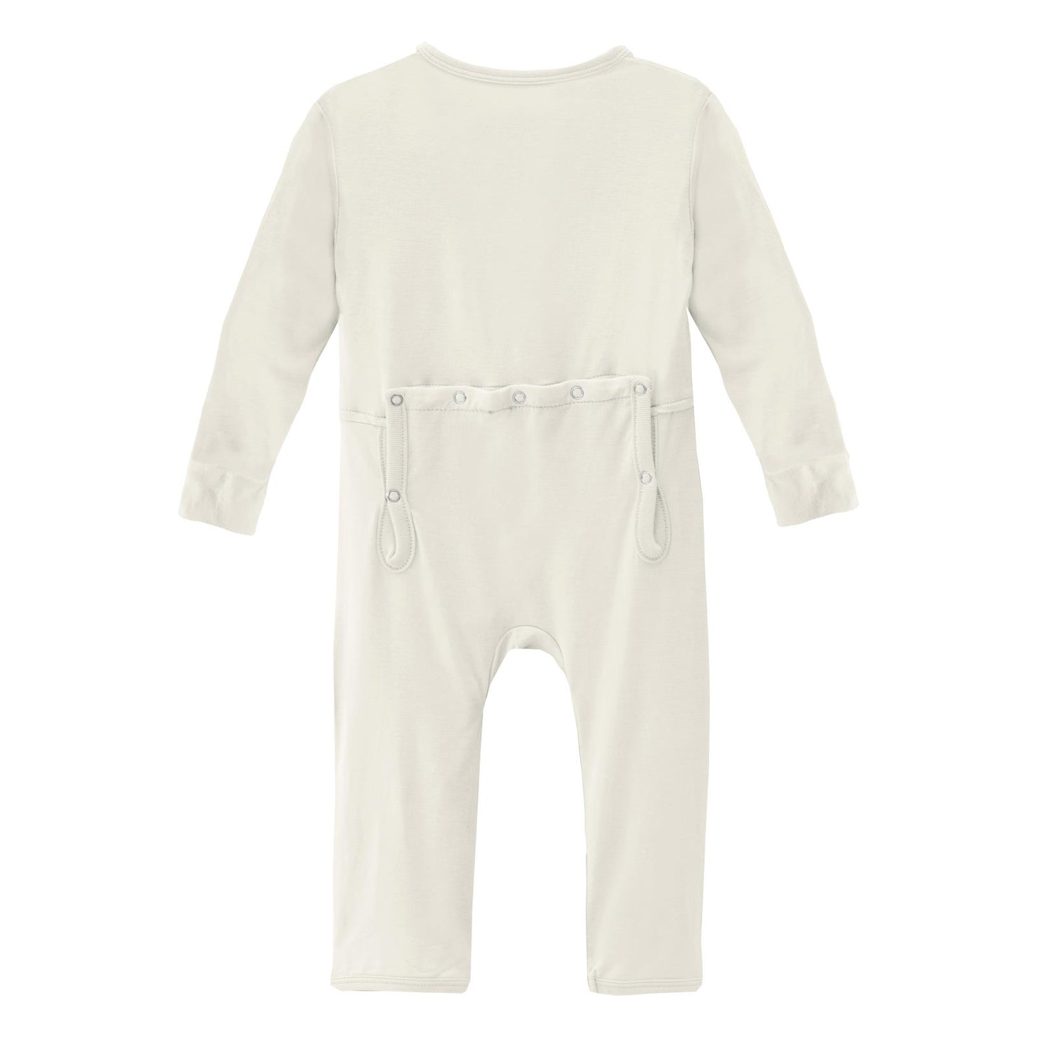 Coverall with 2 Way Zipper in Natural (351219)