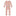 Print Muffin Ruffle Coverall with 2 Way Zipper in Blush Yeti (299889)