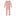 Print Muffin Ruffle Coverall with 2 Way Zipper in Blush Yeti (300033)
