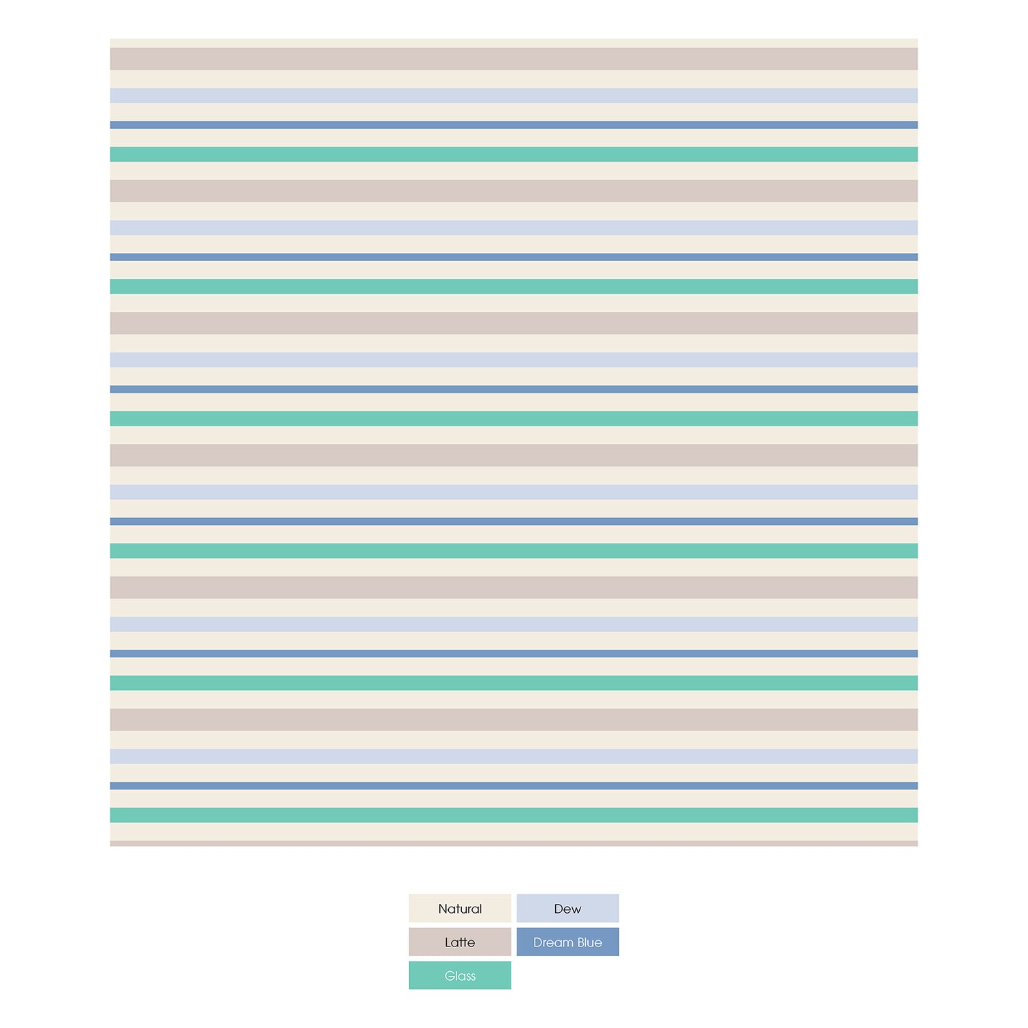 Print Lightweight Drawstring Shorts in Mythical Stripe (287189)