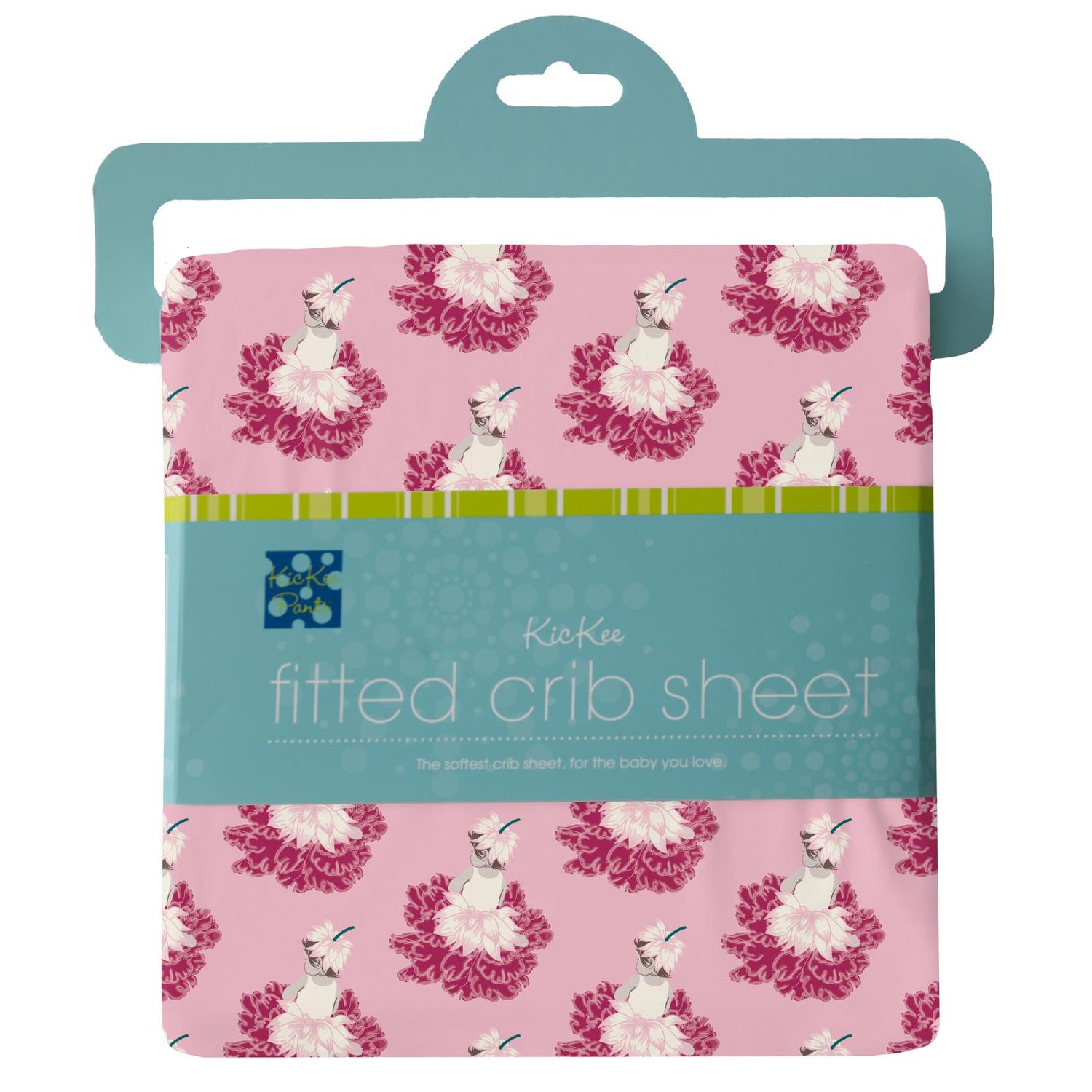 Print Grow with me Crib to Twin Fitted Sheet in Cake Pop Thumbelina
