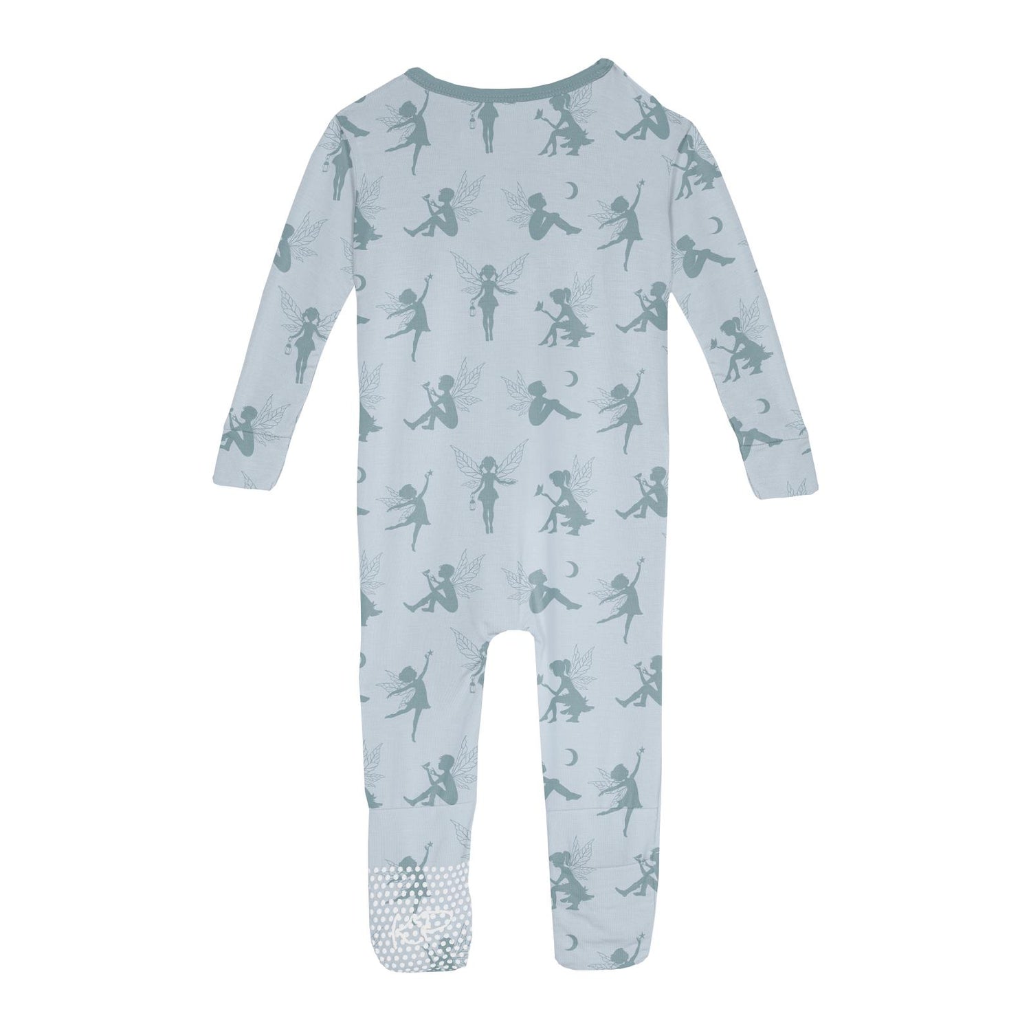 Print Convertible Sleeper with Zipper in Illusion Blue Forest Fairies (293887)
