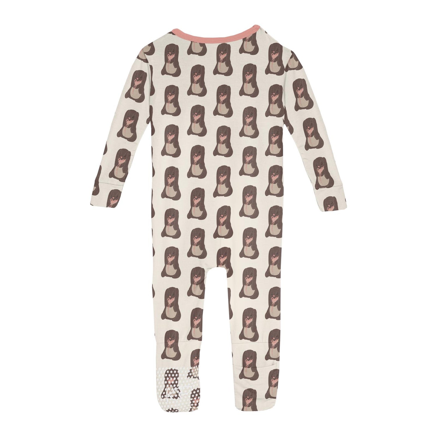 Print Convertible Sleeper with Zipper in Natural Velveteen Rabbit (293831)