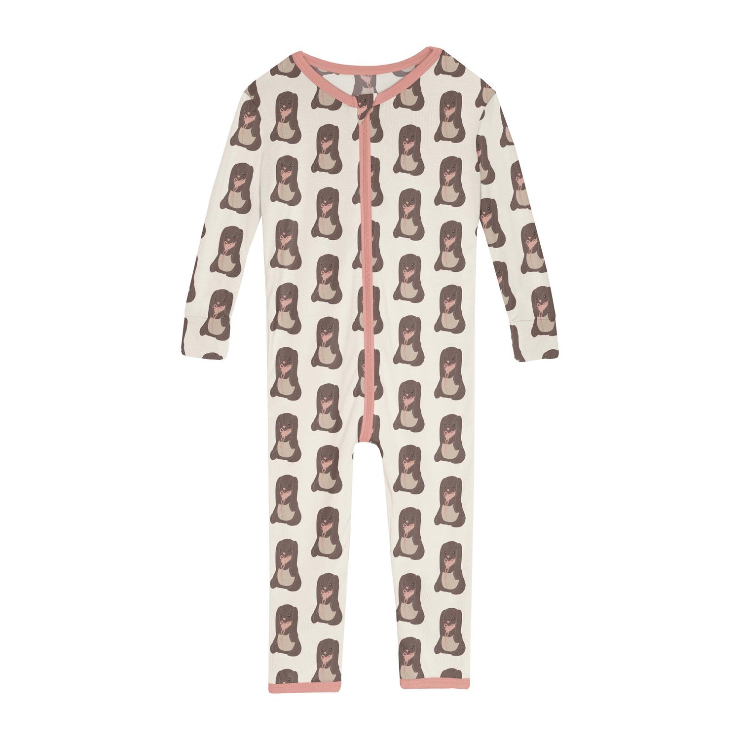 Print Convertible Sleeper with Zipper in Natural Velveteen Rabbit (293892)