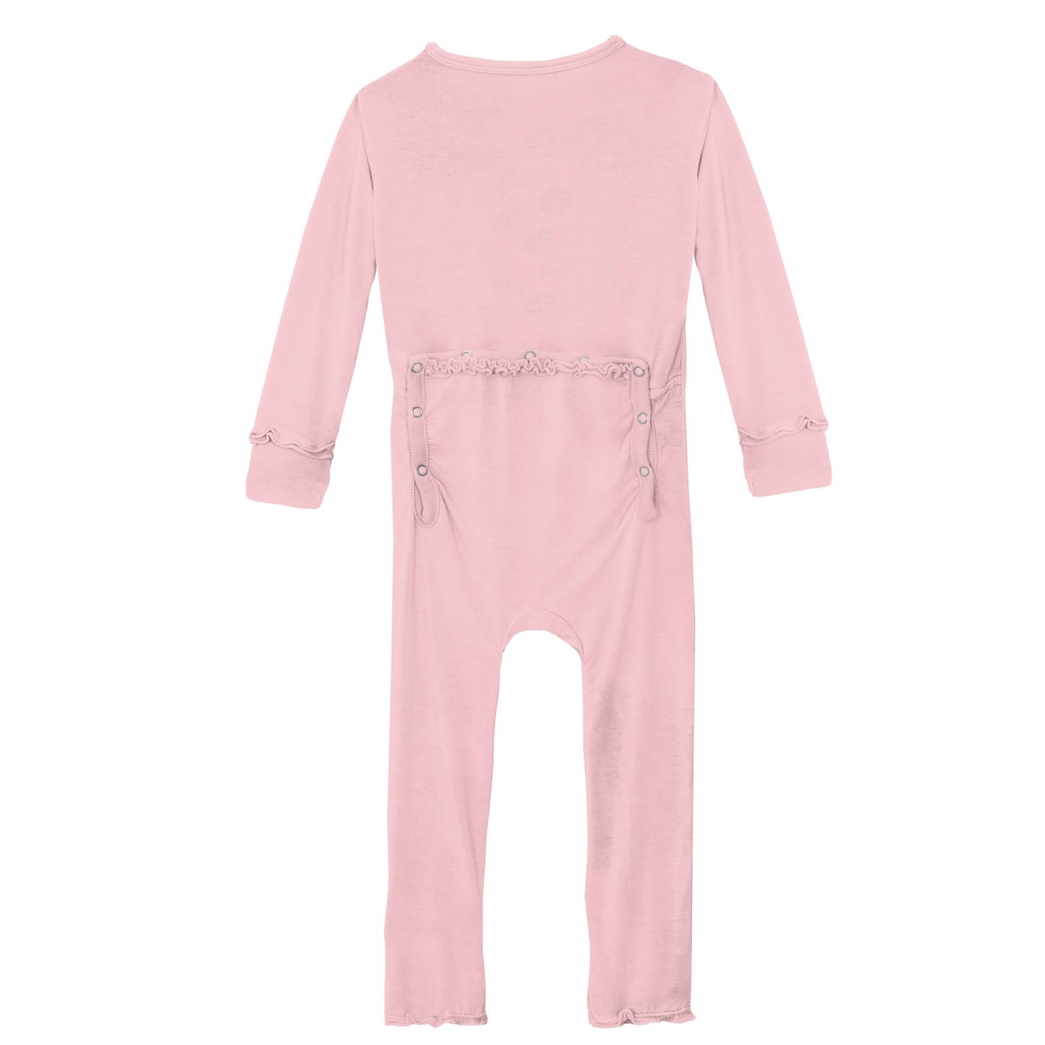 Muffin Ruffle Coverall with Snaps in Lotus (251017)