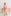 Print Short Sleeve Swing Dress in Baby Rose Heart Bunting (378099)