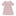 Print Short Sleeve Swing Dress in Baby Rose Heart Bunting (378105)