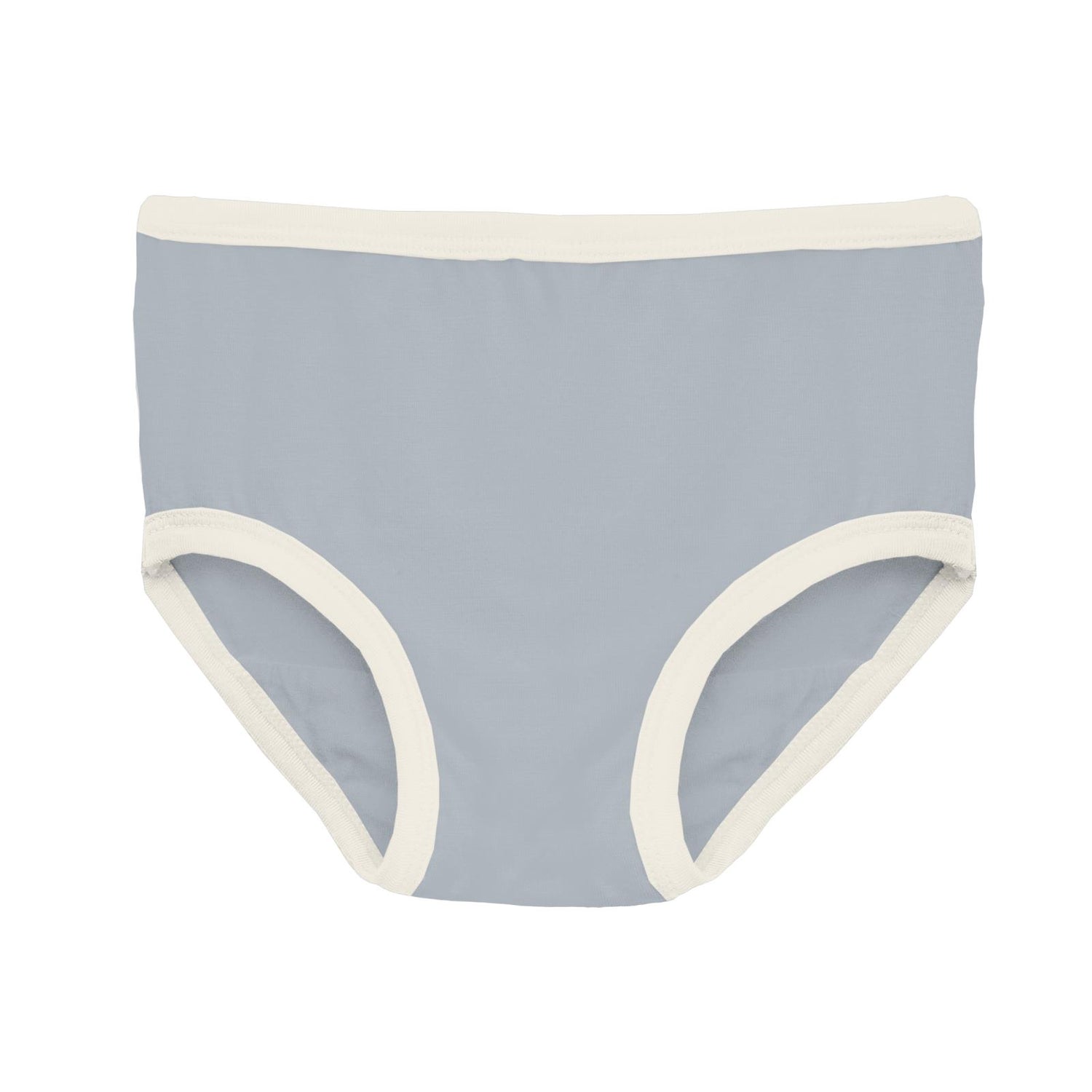 Girl's Underwear in Pearl Blue with Natural