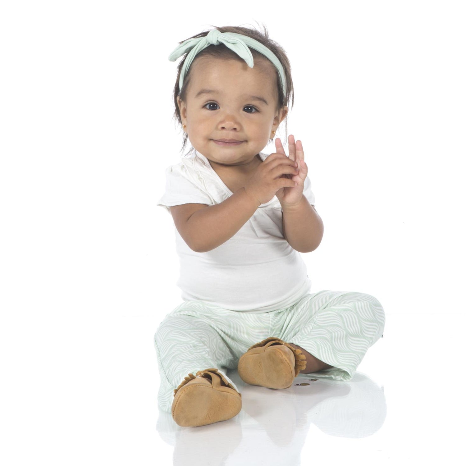 Bow Headband in Aloe (184573)