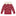 Print Fleece Ruffle Zip-Front Hoodie with Sherpa-Lined Hood in Crimson Magical World (290747)