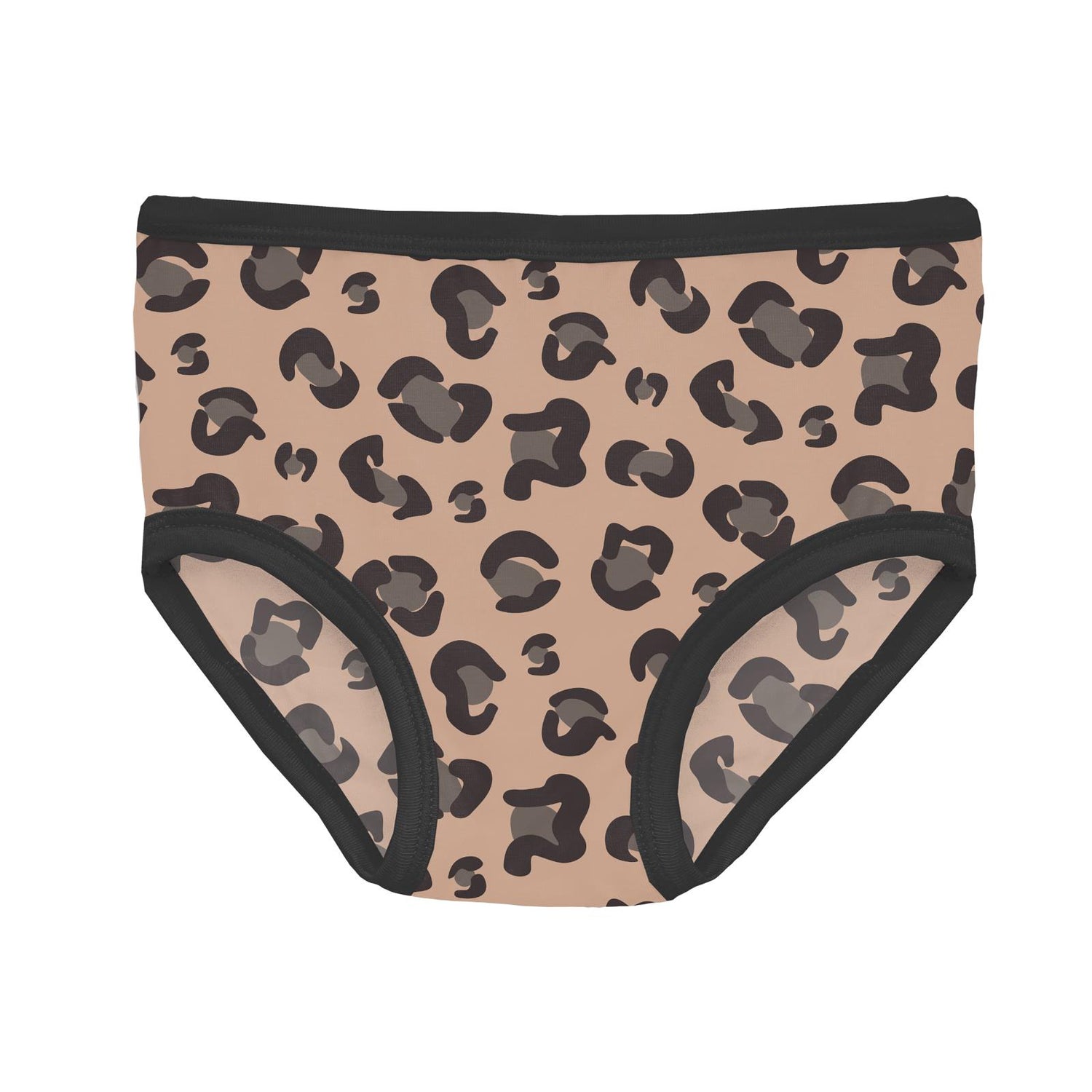 Print Girl's Underwear in Suede Cheetah Print (325146)