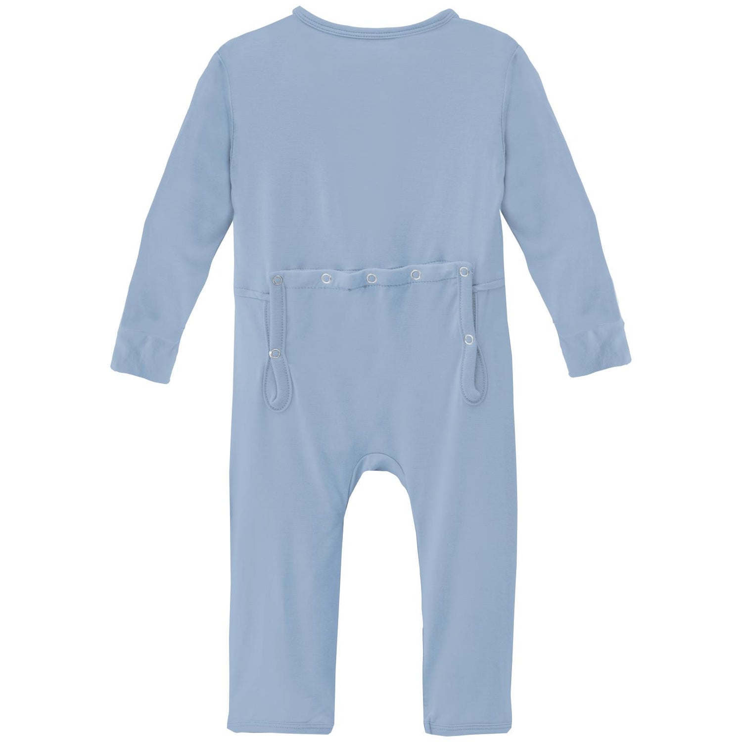 Coverall with Snaps in Pond (238002)