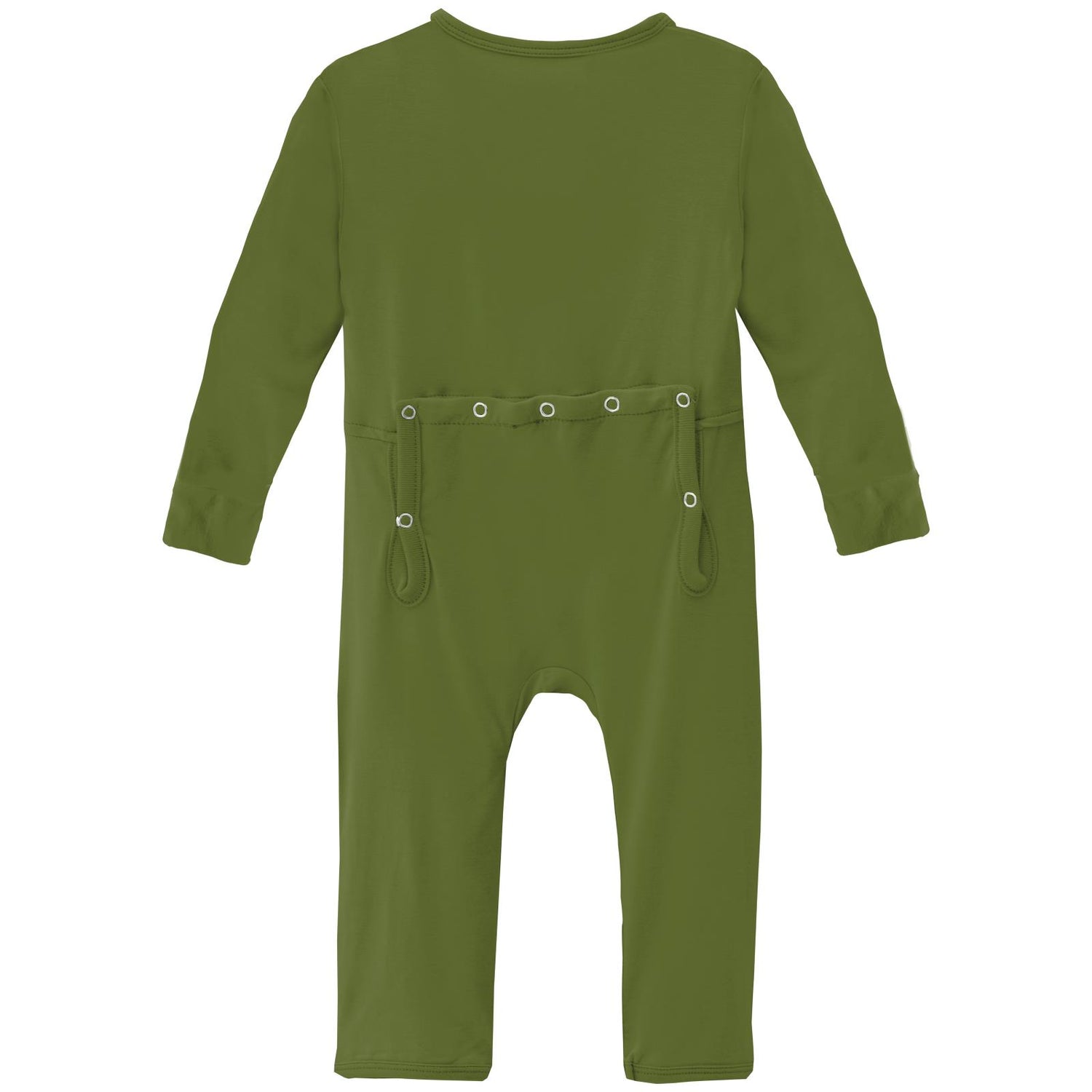 Coverall with Snaps in Moss (238119)
