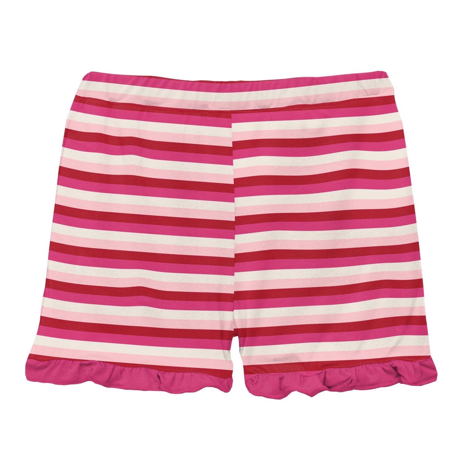 Print Ruffle Short in Anniversary Candy Stripe (238645)