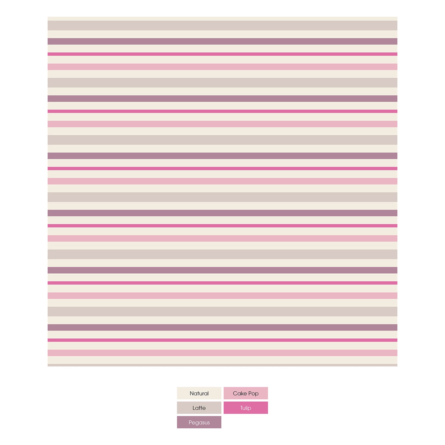 Print Knot Hat in Whimsical Stripe (287368)