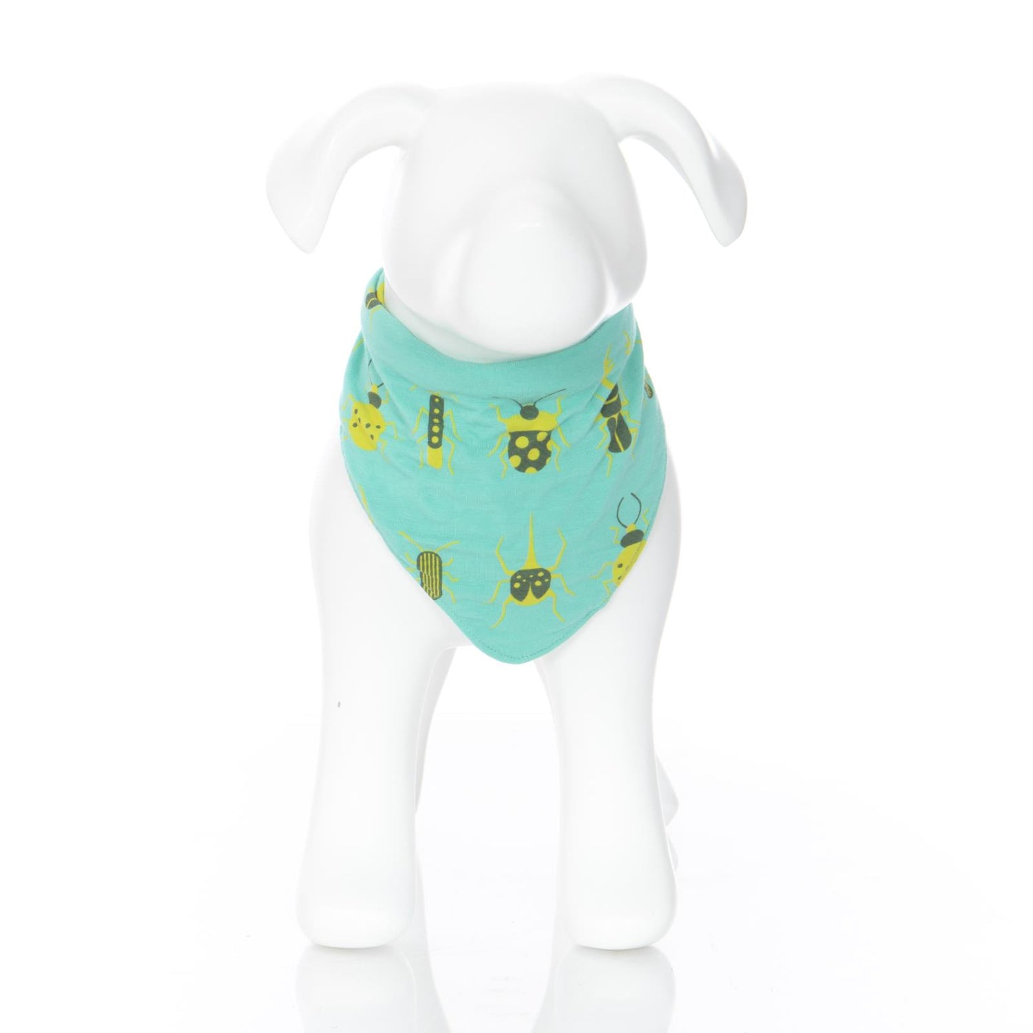 Print Dog Bandana in Glass Beetles