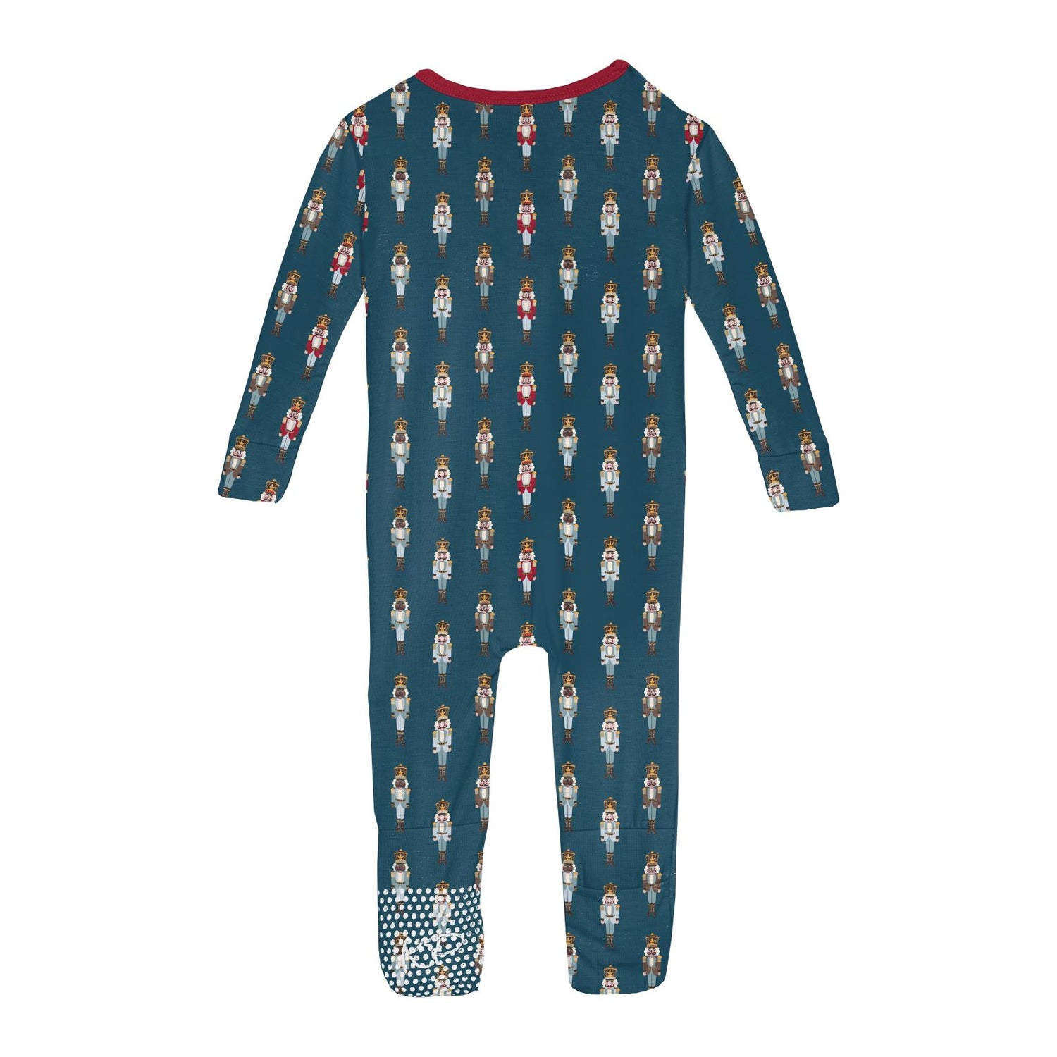 Print Convertible Sleeper with Zipper in Peacock Nutcrackers (301422)