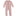 Print Coverall with Zipper in Baby Rose Ballet (129916)