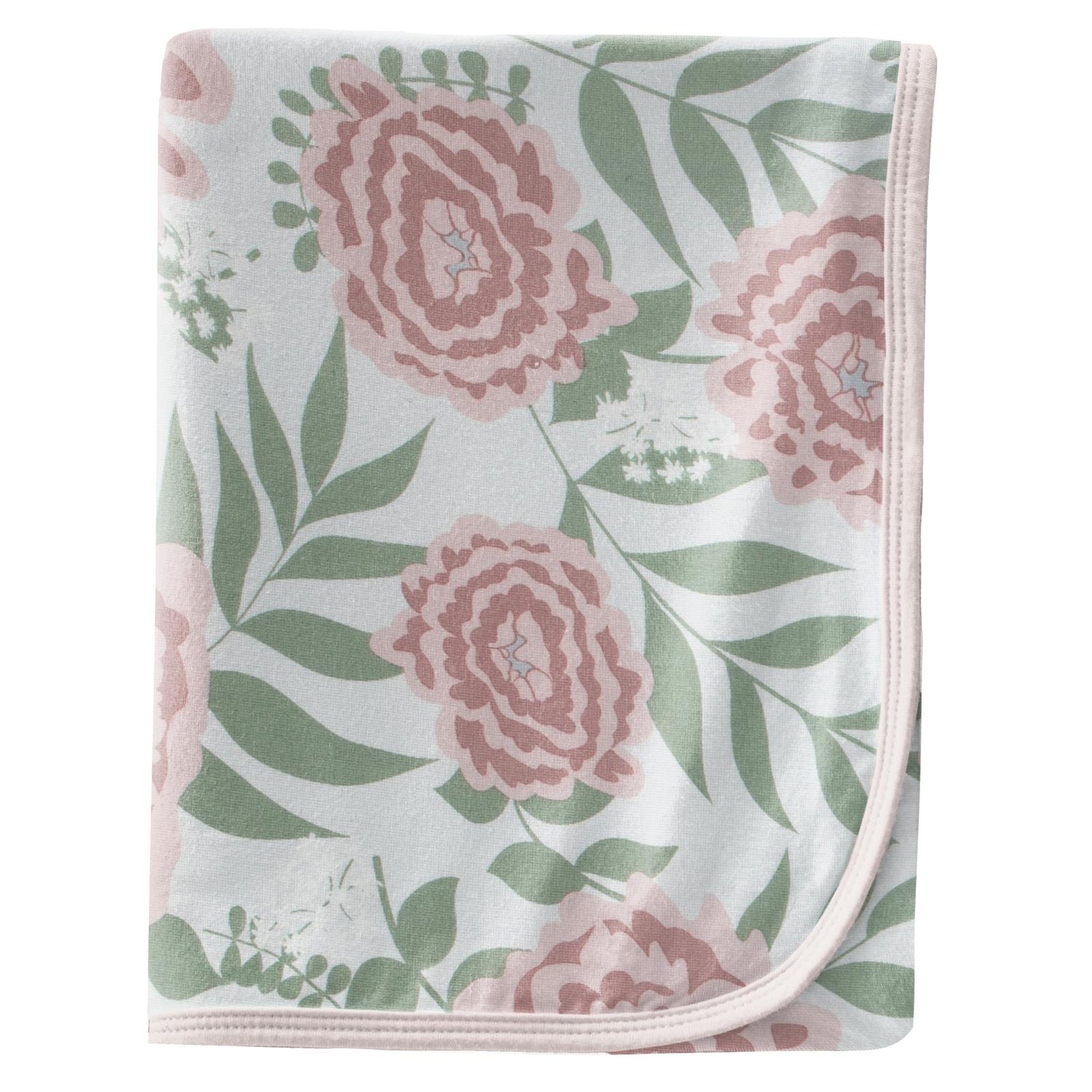 Print Swaddling Blanket in Fresh Air Florist (129144)