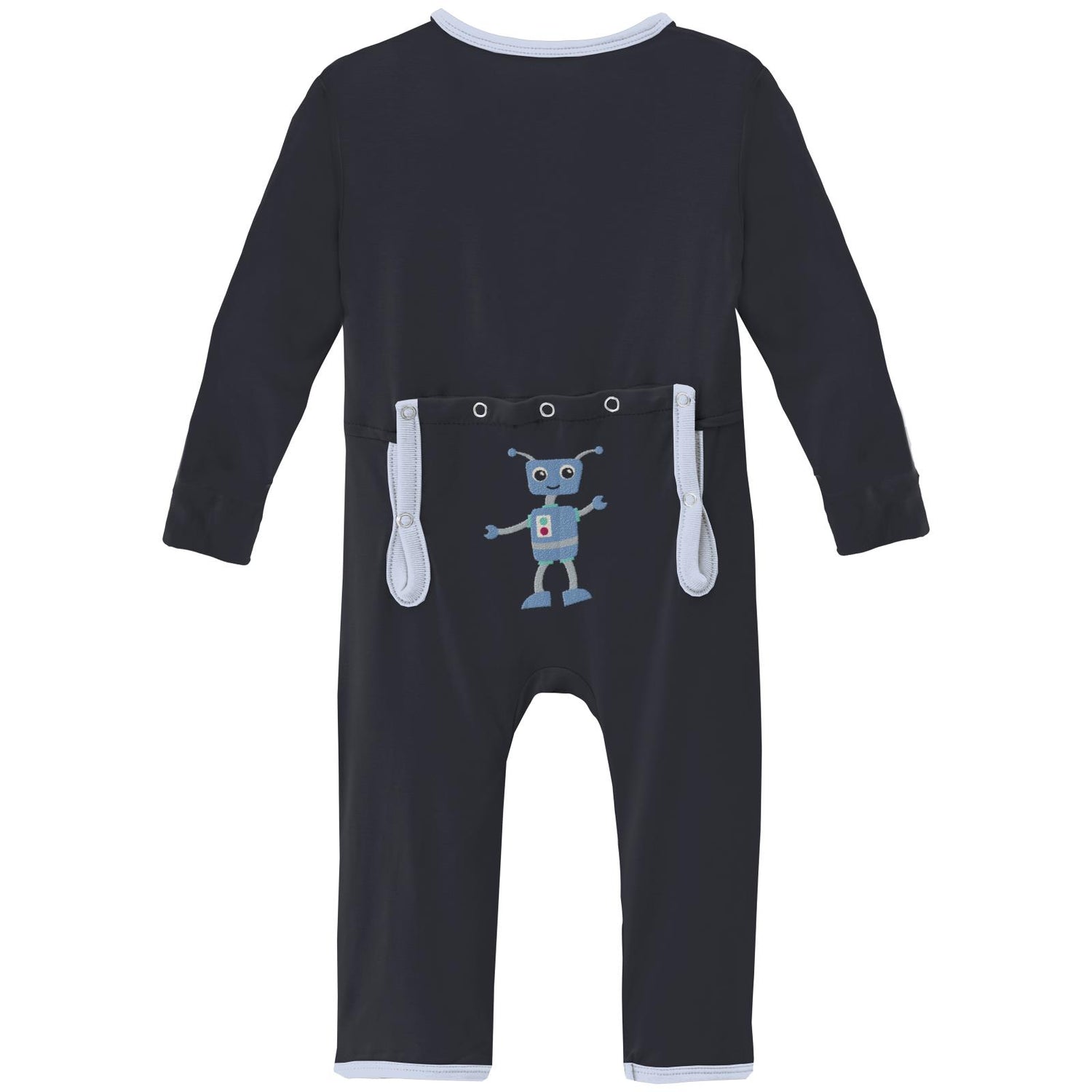 Applique Coverall with 2 Way Zipper in Deep Space Robot (275780)